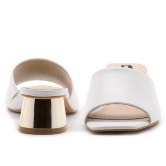 Karl lagerfeld paris white macaria heels - Picture 5 of 7